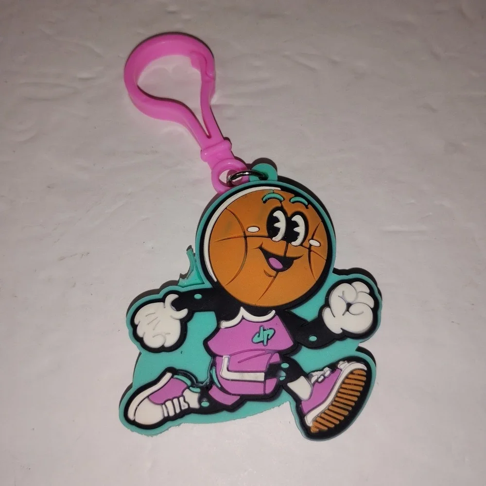 Lot‎ Of 7 Dude Perfect Backpack Keychains DP Panda Rocket Basketball Pogo Bike